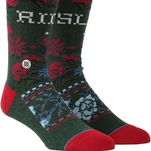 New Men's Stance Combed Cotton Crew Socks
